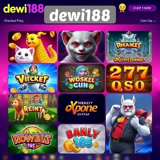 Koleksi Game Terkini yang Tersedia di Dewi188